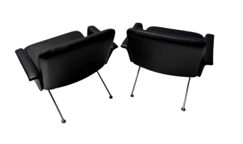 Mid-Century Modern Lounge Chairs No. 1432 by Andre Cordemeijer for Gispen, 1961